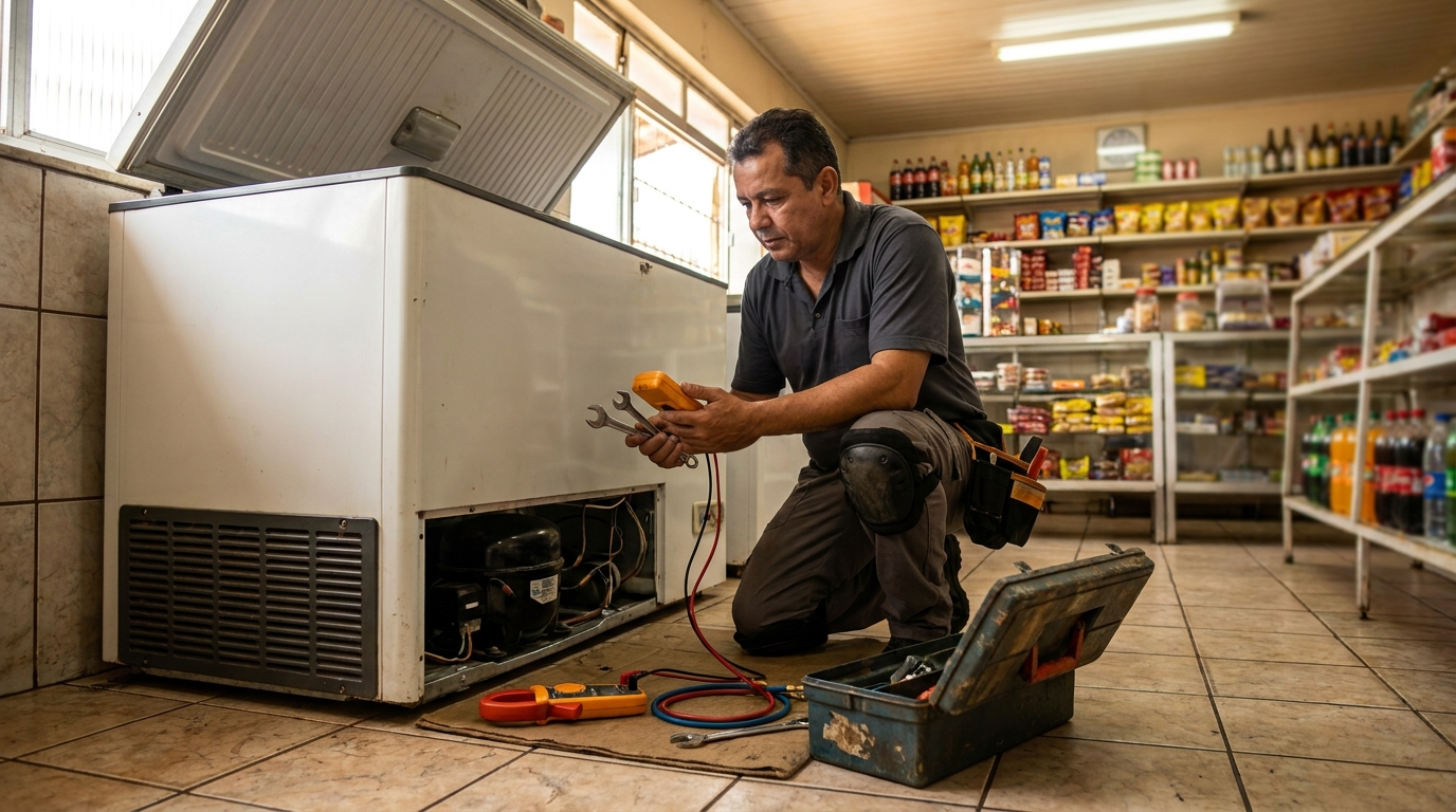 Manutenção em Motor Ventilador