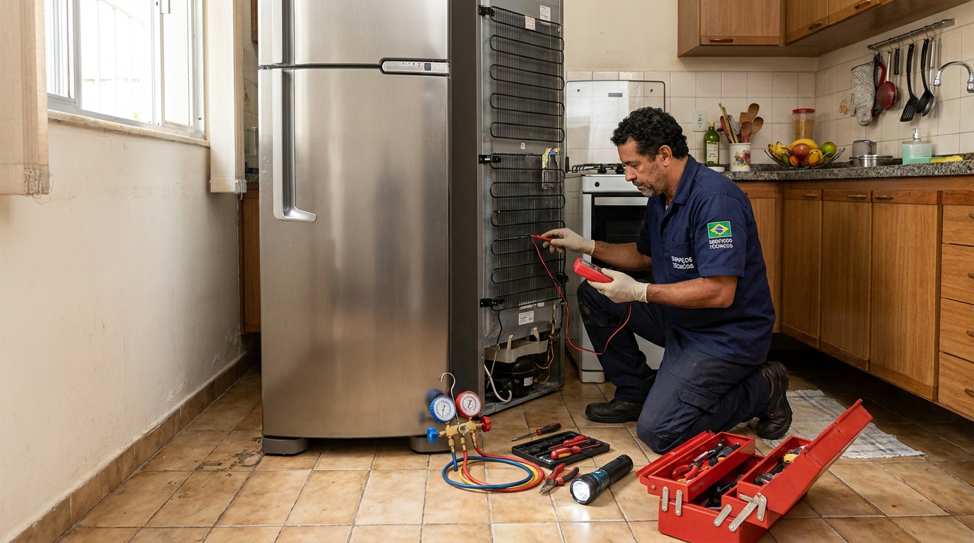 Manutenção na refrigeração em Florianópolis-SC